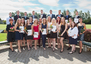 Klassenfoto des Gymnasiums Sanitz Klasse 12b