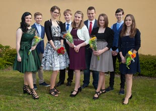 Klassenfoto der Greenhouse School Graal-Müritz