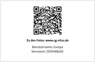 QR-Code und Zugangsdaten zu den Fotos der Zeugnisübergabe Rövershagen 2016